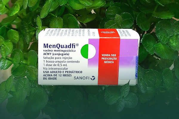 Embalagem vacina meningite ACWY