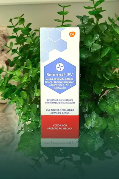 Embalagem vacina IPV
